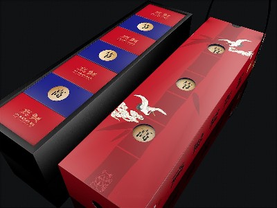 在山東做茶葉禮盒定制，淺談高級(jí)黑的應(yīng)用一